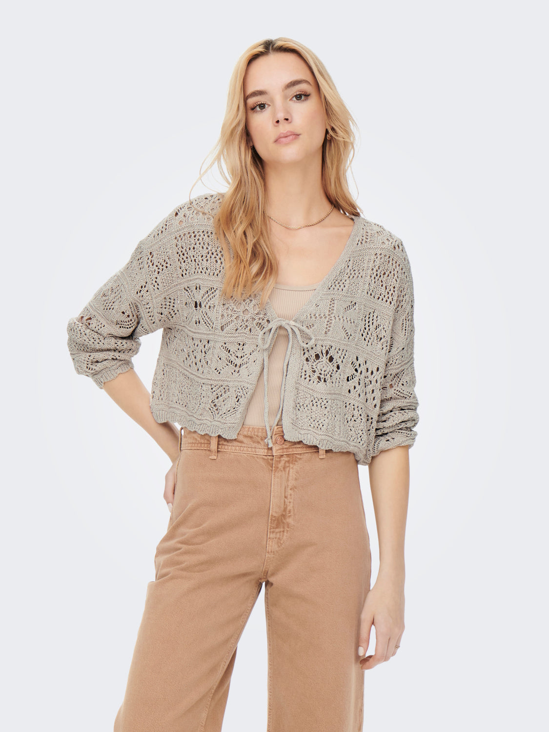 ONLBEACH Cardigan - Beige
